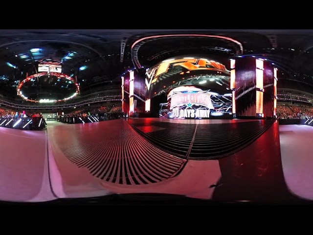 See Triple H's entrance and Roman Reigns' return on Raw in 360! ce0xI4GN6UQ