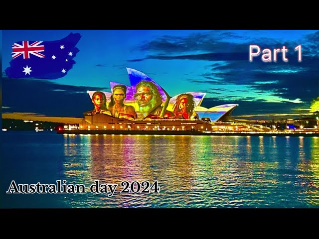 Australian day 2024 Part 1 #sydney #viral #aboriginaldance