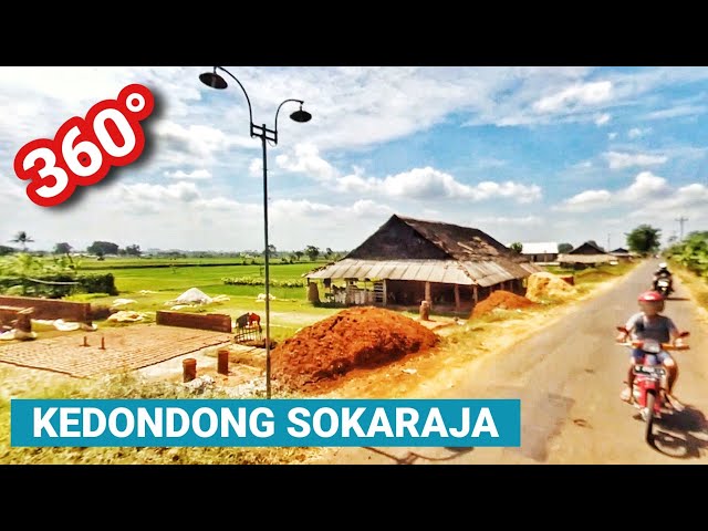 Menuju Desa Kedondong Sokaraja Banyumas | Video 360