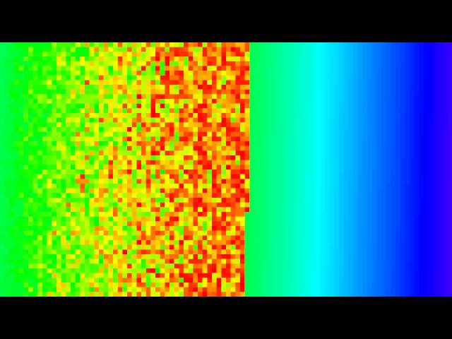 ALGORITHM – Visualizing Heapsort sorting a Rainbow (HD)