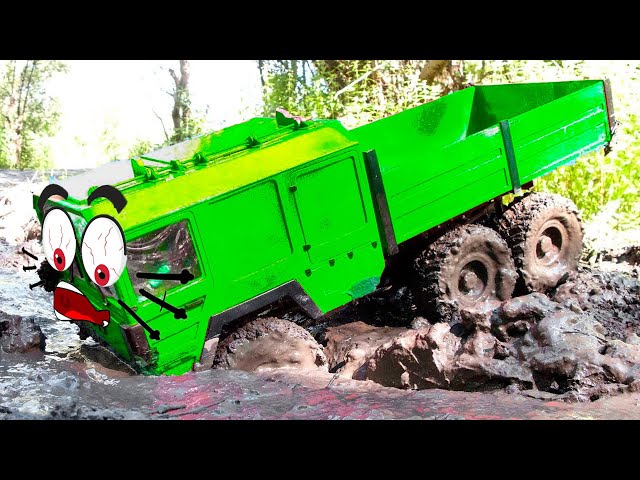 4x4 Off-Road Truck Challenge | Extreme Mud, Sand and Deep Forest | Woa Doodles