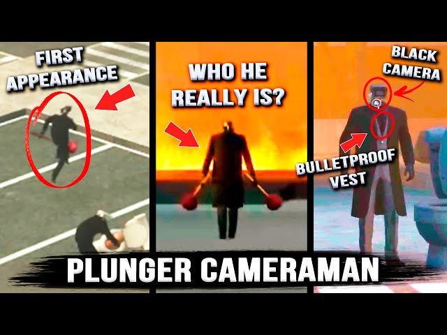 Legendary Plunger Cameraman - Who Is He? Skibidi Toilet 1-50 Episodes All Secrets & Theories