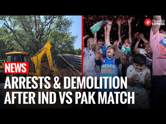 Teen Detained, Family’s Shop Demolished Over 'Anti-National' Slogans in Maharashtra I IND Vs PAK