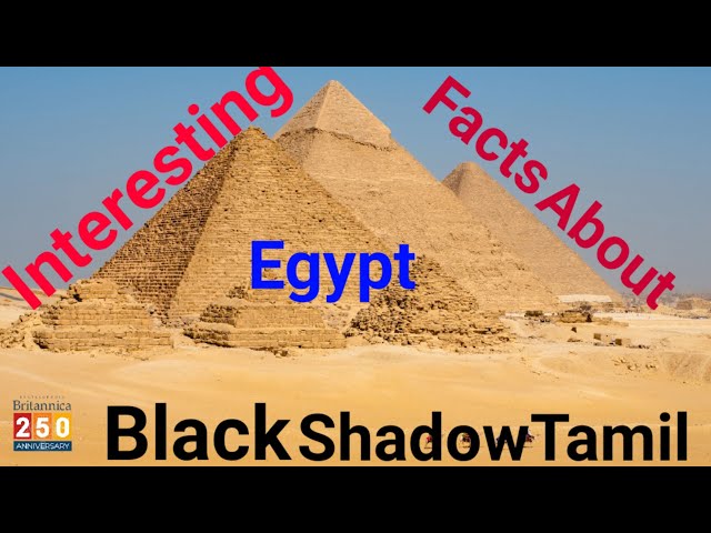 Interesting Facts | Tamil | Egypt | Thunuku mootai