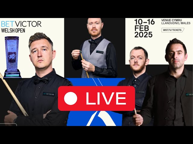 Live Snooker Mark Selby Vs John Higgins  | Betvictor Welsh Open Championship 2025 Live