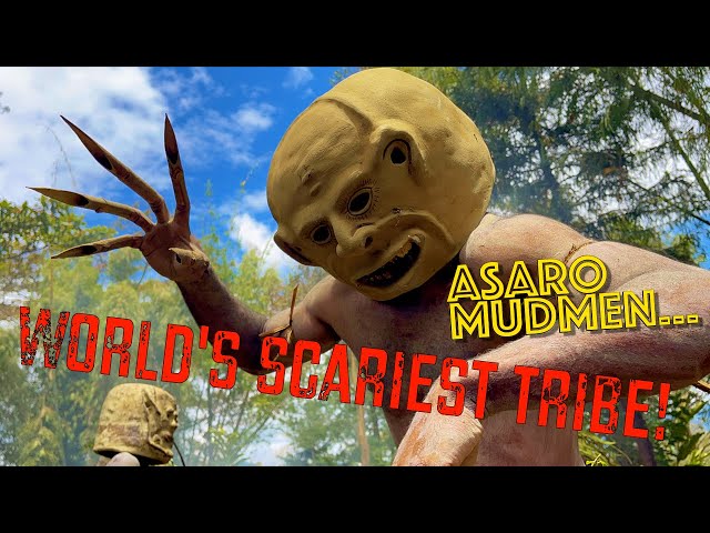 Worlds Scariest Tribe - Asaro Mudmen Papua New Guinea 2021 [4K]