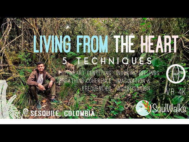 LIFE FROM THE HEART | 5 Techniques to navigate life, experience love, compassion and joy | SOULWALKS