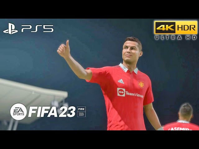 FIFA 23 | Cristiano Ronaldo vs Lionel Messi | UCL Final | Manchester United vs PSG | PS5 4K HDR