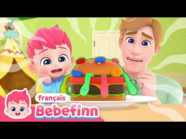 La Chanson Miam-Miam, C’est Bon | Chanter avec Bebefinn | Bebefinn en français👶Chansons pour Enfants