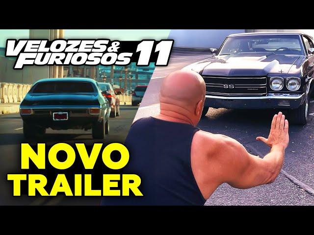 NOVO TRAILER DO VELOZES E FURIOSOS 11: ANALISANDO POR COMPLETO