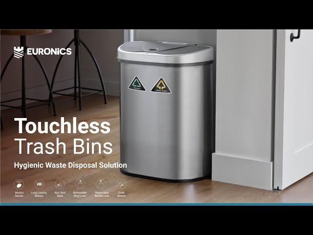 Touchless Sensor Trash Bins by EURONICS INDIA