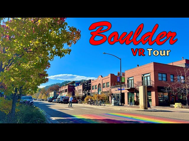 Boulder CO Virtual Reality Walking Tour