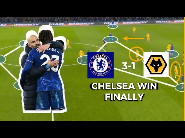 Chelsea 3-1 Wolves Tactical analysis Chalobah Impresses Maresca |How Chelsea Beat Wolves