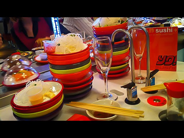 THE £150 YO SUSHI LUNCH BREAK CHALLENGE | The Chronicles of Beard Ep.88