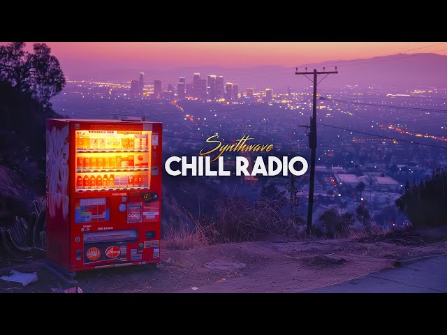 Chill Synthwave Radio 24/7 - Study, Chill or Work