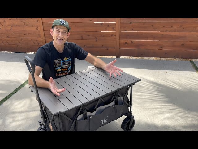 Collapsible Wagon that includes table top! Whitsunday is great for picnics, camping, beach & more!