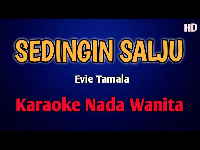 SEDINGIN SALJU KARAOKE Evie Tamala