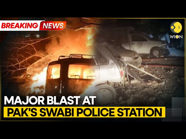 Pakistan: Powerful Blast At Swabi Police Station Injures 17 Officers | WION Breaking