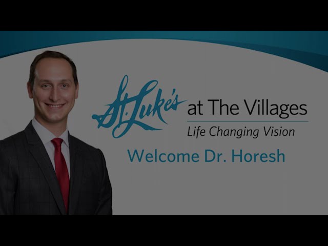 Welcome Dr. Horesh!