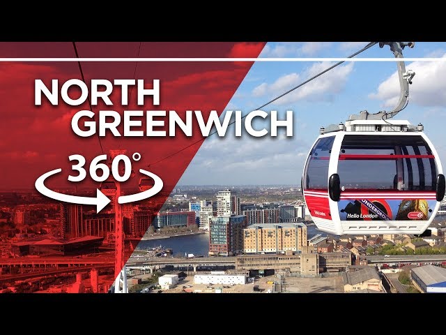 No teleférico da Emirates | 360° | Londres de Metrô