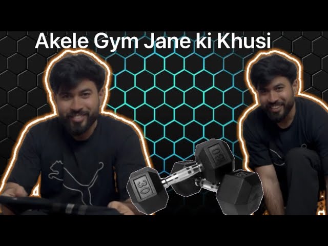 Meri tabiyat kharb toh Ankur akele gym chale gye🥲 #dailyvlogs #vlog #uncoveredsoulmates #food