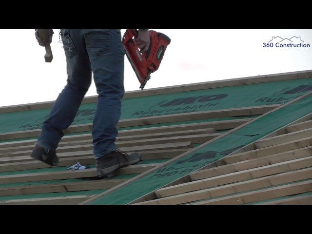 Roofing - Installation of Felt & Battens