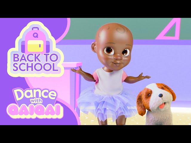 Dance with Qai Qai BRAND NEW! | Back to School 📚 | Dance Tutorial for Kids | #dancewithqaiqai