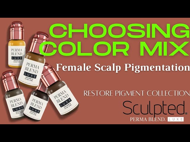 DEMO-RESTORE PIGMENT COLLECTION, FEMALE SCALP PIGMENTATION