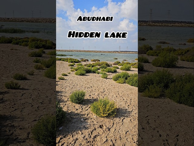 Hidden lake in abudhabi | sheris world of taste and talents | shorts