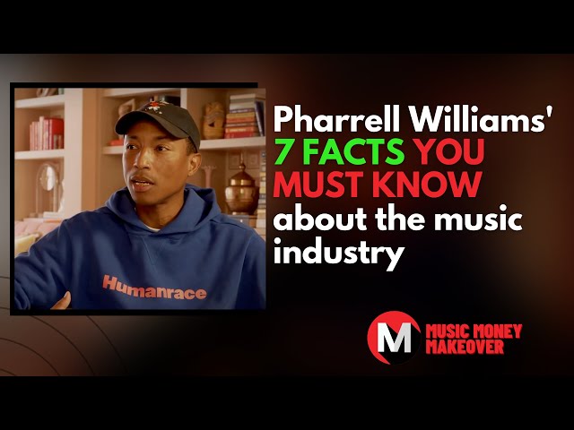 Pharrell Williams mentions 7 facts you must know about the music industry