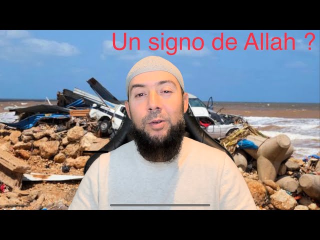 Libya, Cyclone Daniel- Hurricane - found a sign from Allah