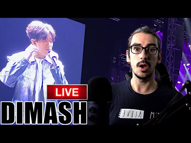 DIMASH "The Story Of One Sky" TOTALLY LIVE!! // Reaction & Analysis