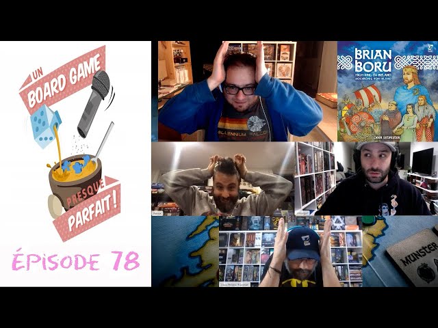 Un Board Game Presque Parfait (EP78) Brian Boru: Haut Roi d'Irlande