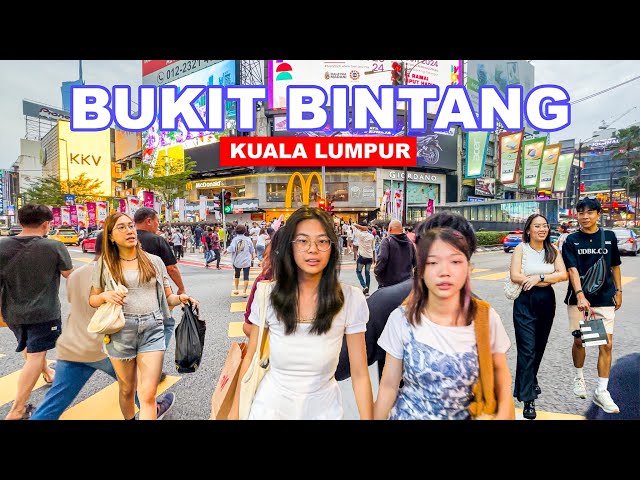 Bukit Bintang Kuala Lumpur | World Famous Shopping Street Tour 🇲🇾🛍️