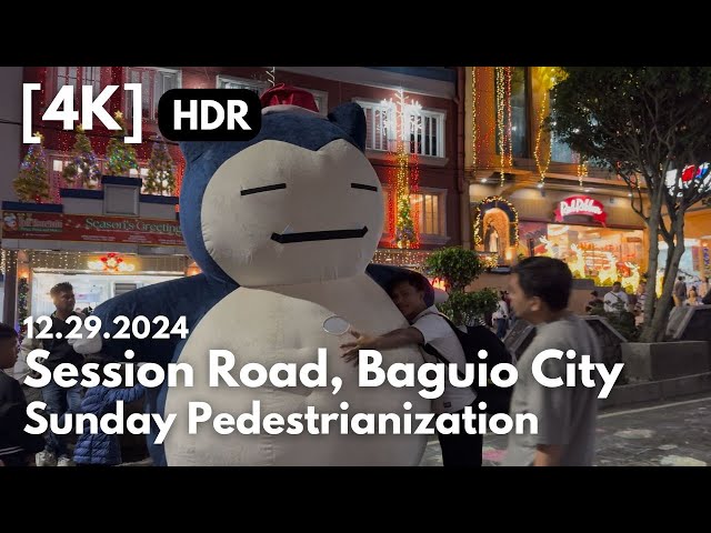 Final Sunday Night Walk along Session Road, Baguio City 2024