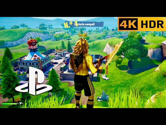 FORTNITE MESSI (LION) GAMEPLAY PS5 4K HDR