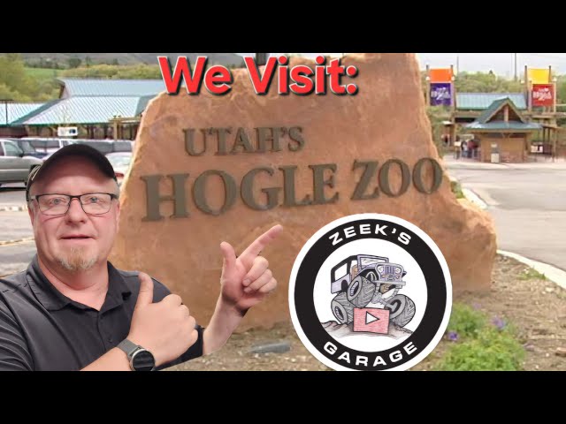 We visit Utah's Hogle Zoo!