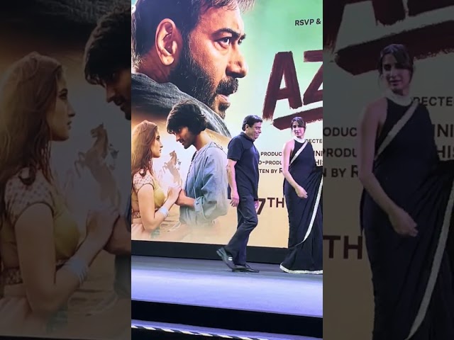 Ronnie Screwvala,Pragya Kapoor Grace the Trailer Launch Most Awaited Movie “Azaad” #ronniescrewvala