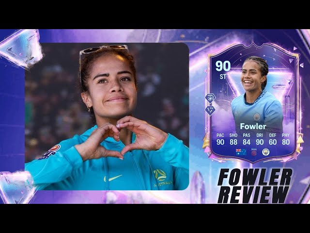 ¡TIENES QUE ECHARLE UN OJO 🤩 👀! Mary Fowler 90 FUTURE STARS REVIEW EA FC 25