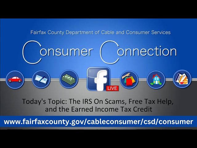 Taxes and Scams with the IRS: Consumer Connection January 2025