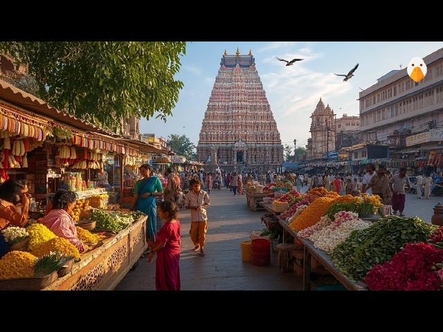 Tiruchirappalli(Trichy), India🇮🇳 India's Most Spectacular City of Temple (4K HDR)