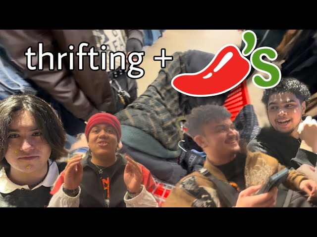 Thrifting and Chilli’s