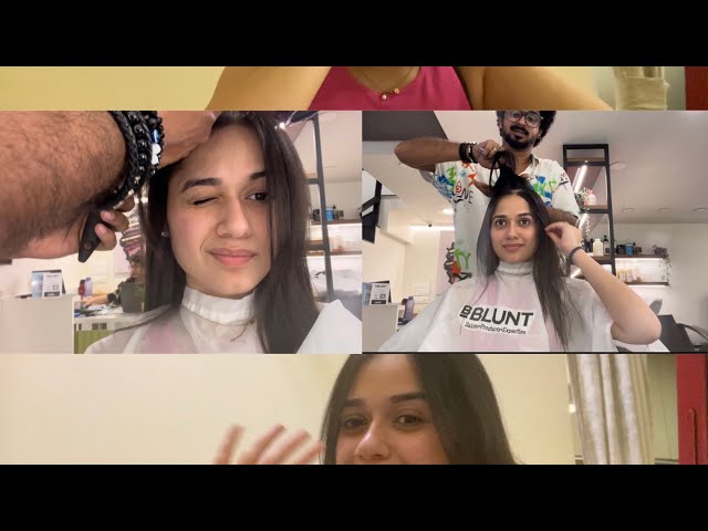 Haircut surprise unsuccessful🥲 | Jannat Zubair