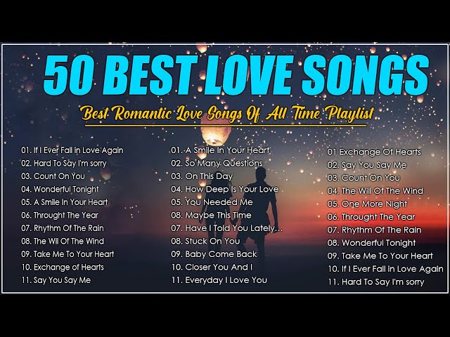 Best Old Love Songs 70s - 80s - 90s 🌹 Best Love Songs EVER 😘 Love Songs Of The 70s, 80s, 90s