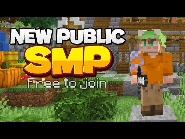 My new Minecraft public smp | let's play together|