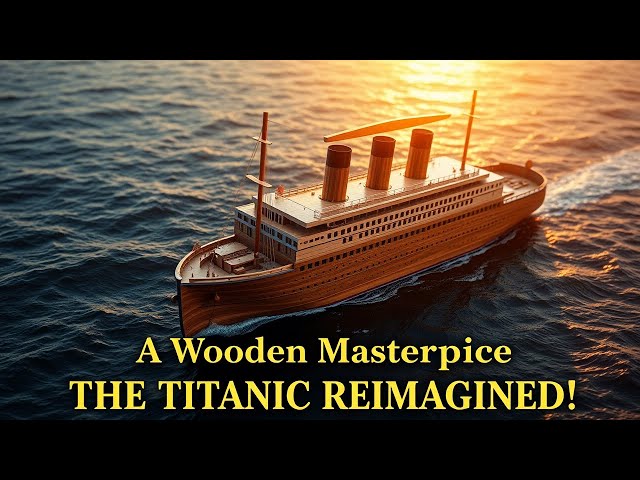 Epic Wooden Titanic Build | Masterful Craftsmanship & Timeless Tribute