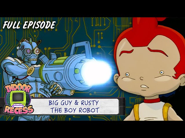 Little Boy Robot Lost | Big Guy & Rusty The Boy Robot | Full Episode | Indoor Recess