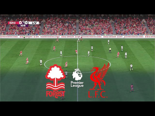 NOTTINGHAM FOREST vs LIVERPOOL / PREMIER LEAGUE 2024/25