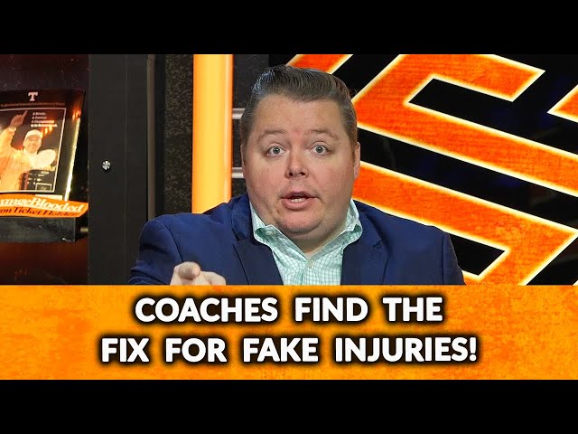 COACHES FIND THE FIX FOR FAKE INJURIES!