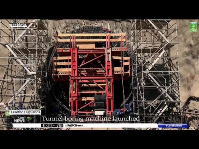 Lesotho Highlands | Tunnel Boring Machine launched